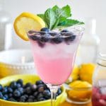 Blueberry Spritz Recipe from Sweetpea Lifestyle