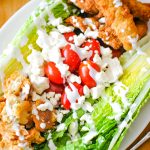 Wedge Salad with Chicken and Ranch