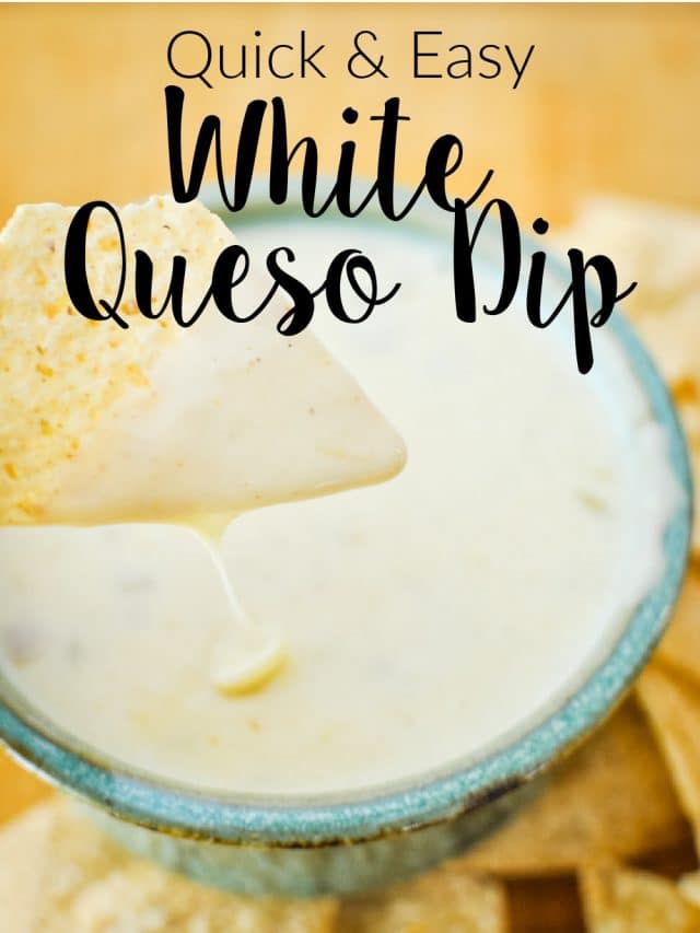 Quick and Easy White Queso Dip