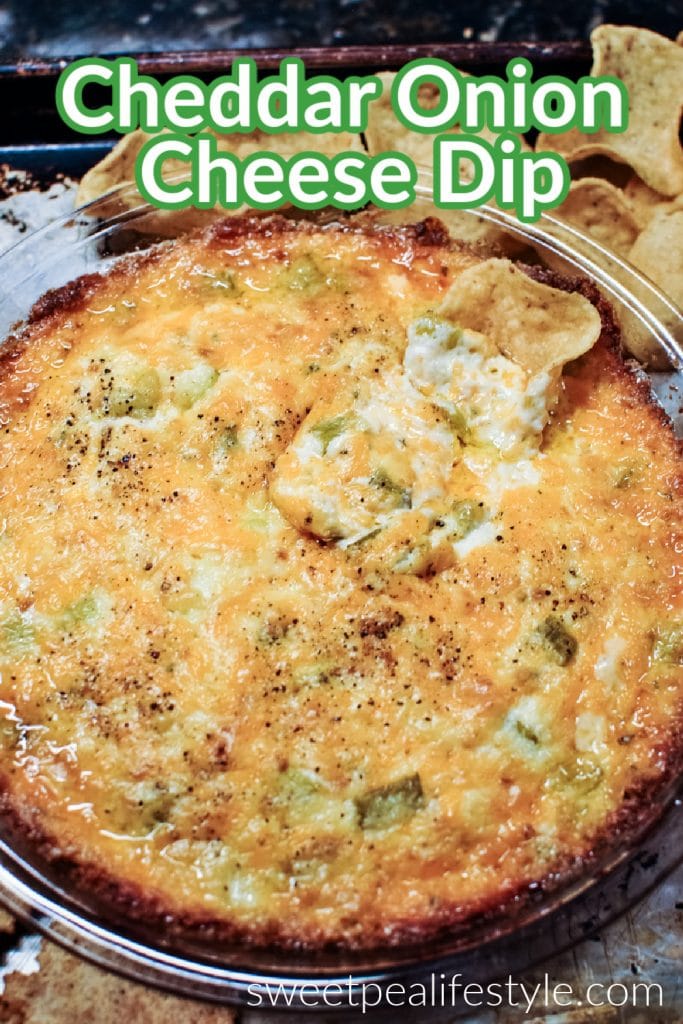 Cheddar Onion Cheese Dip from Sweetpea Lifestyle
