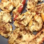 Keto Baked Pizza Peppers