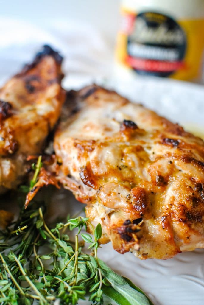 Garlic Mayo Glazed Turkey Breast Sweetpea Lifestyle