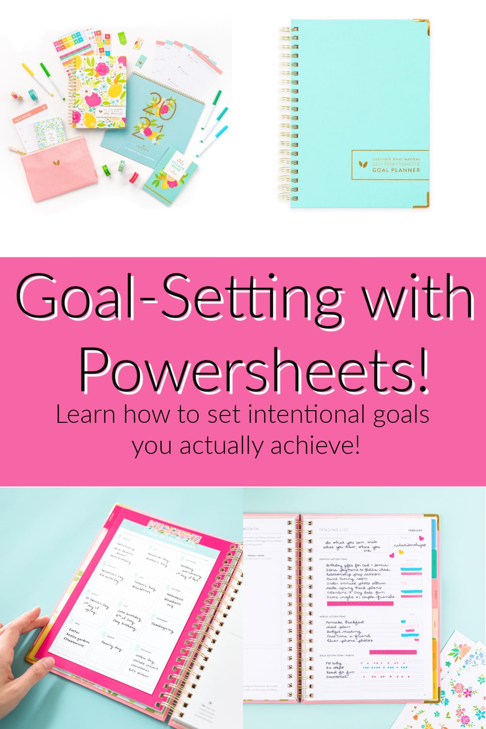 Goal Setting with Powersheets