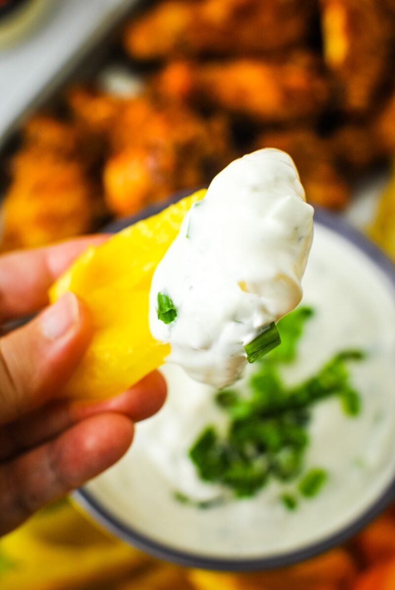 Green Onion Chip Dip Sweetpea Lifestyle