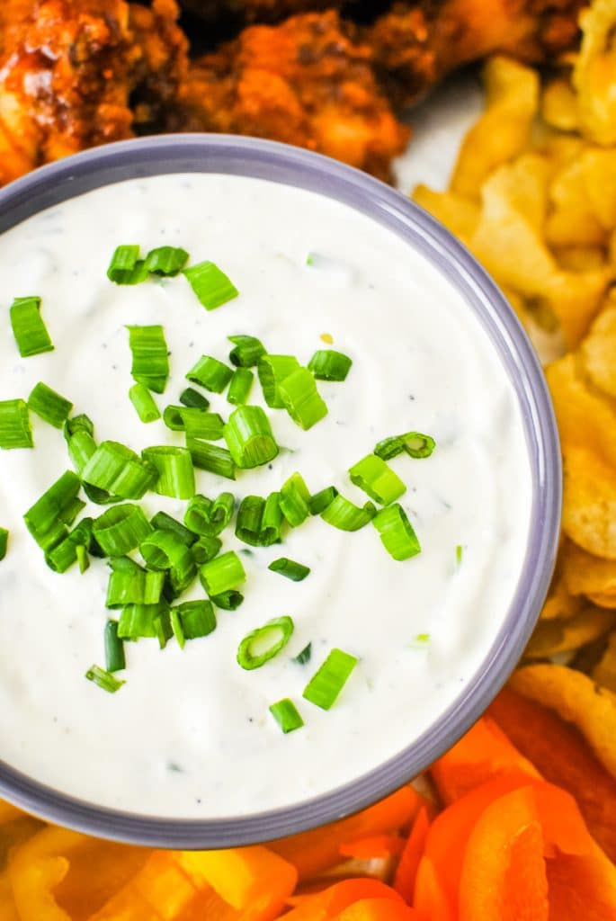 Green Onion Chip Dip Sweetpea Lifestyle