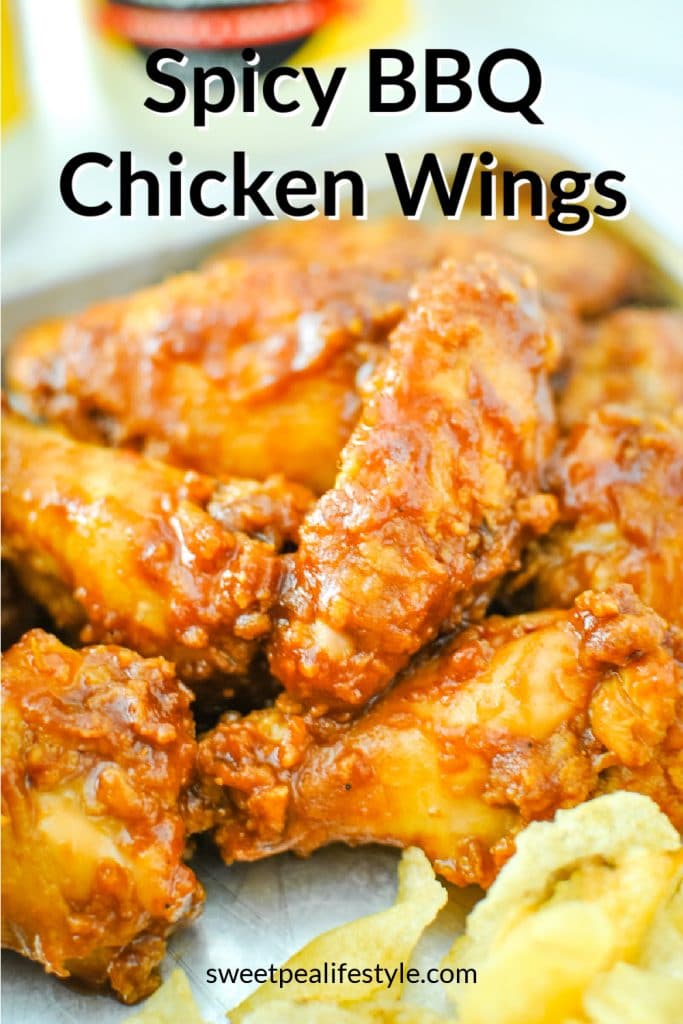 Spicy BBQ Chicken Wings - Sweetpea Lifestyle