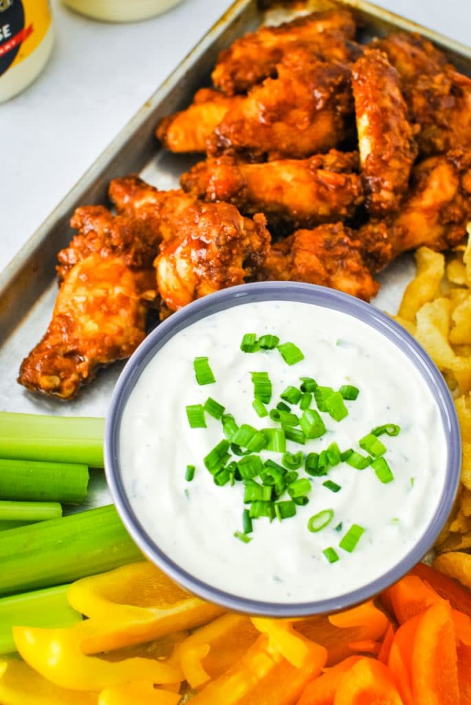 Spicy BBQ Chicken Wings - Sweetpea Lifestyle