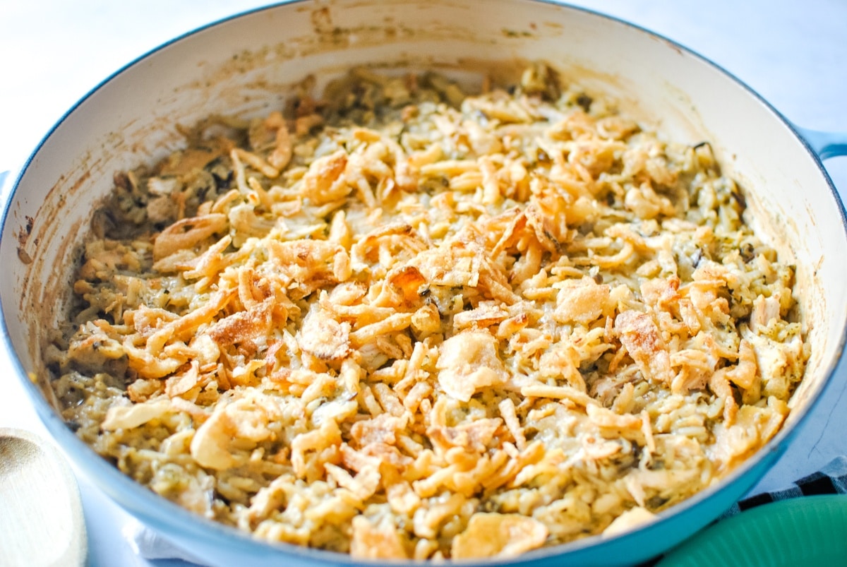 French Onion Chicken and Rice Casserole