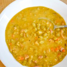 Split Pea Soup with Leftover Ham-image