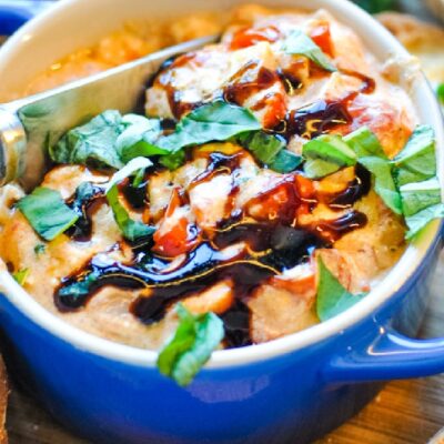 Baked Tomato and Goat Cheese Dip