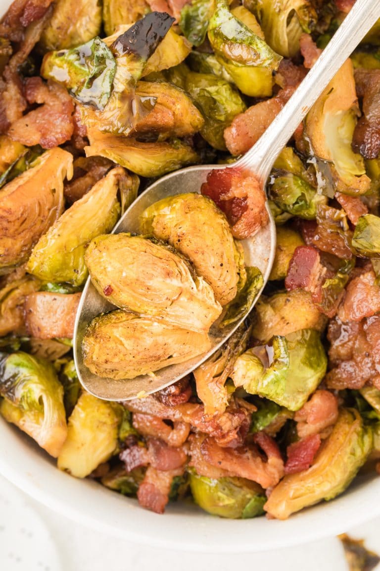 Balsamic Brown Sugar Brussels Sprouts Sweetpea Lifestyle