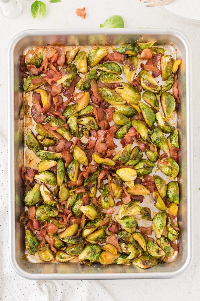 Balsamic Brown Sugar Brussels Sprouts - Sweetpea Lifestyle