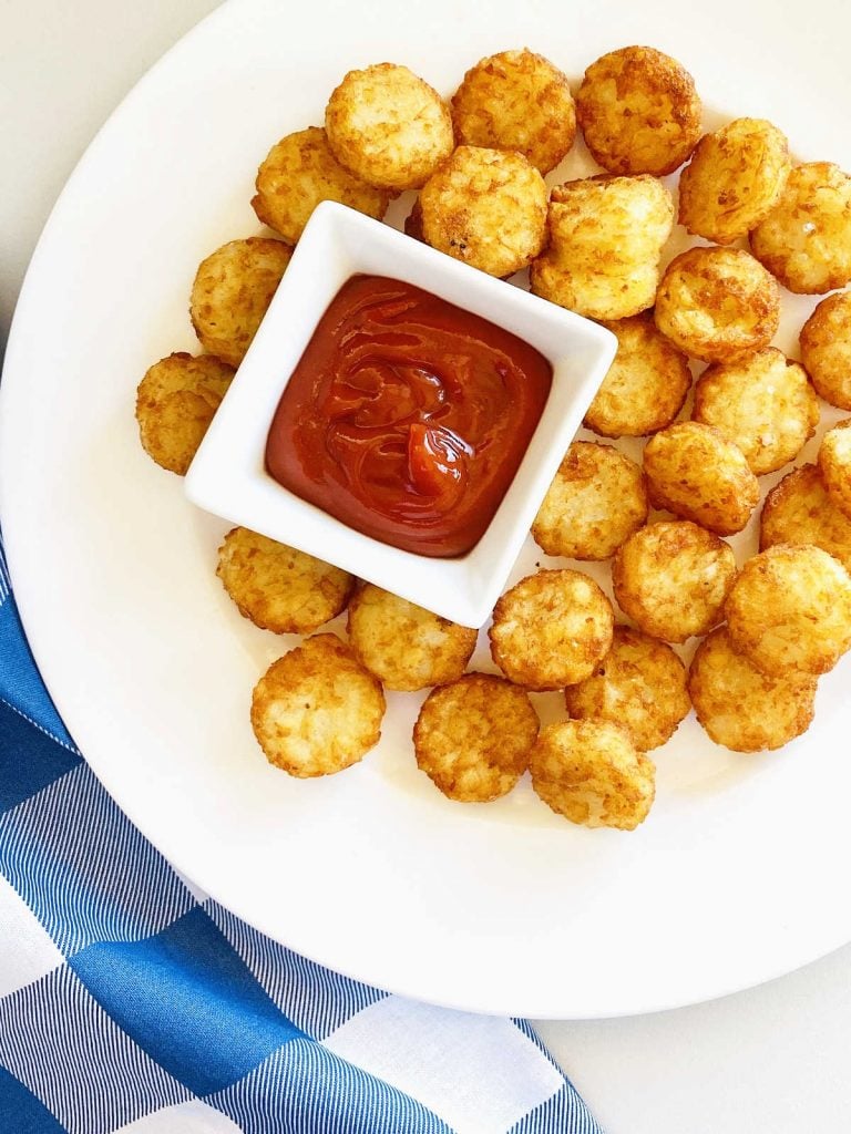 Air fryer frozen tater tots