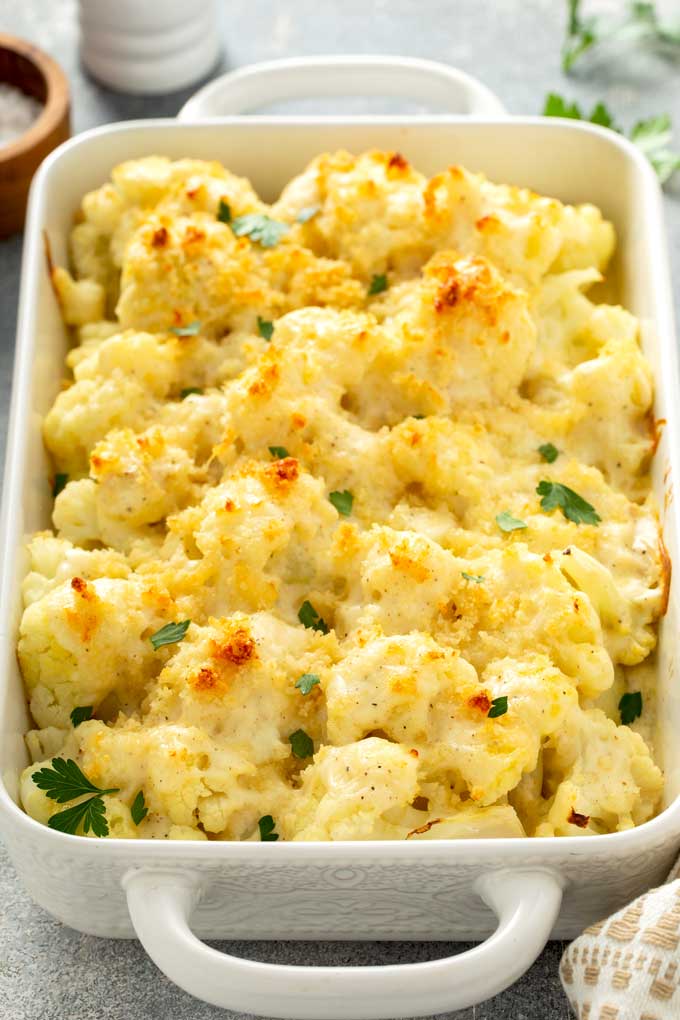 Easy Cauliflower Gratin  