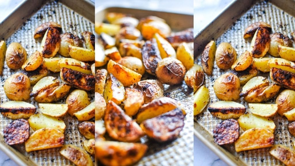 Easy Roasted Mini Potatoes How Long to Roast Mini Potatoes