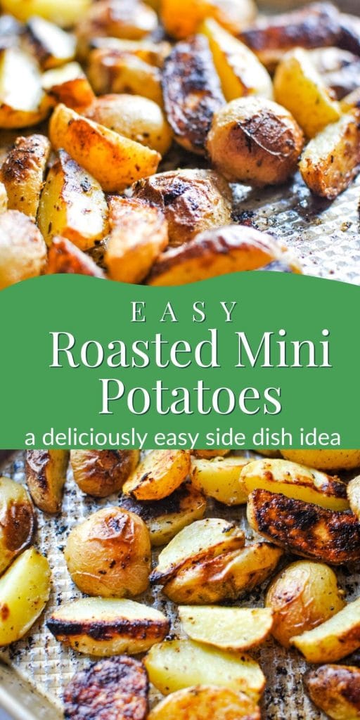 Easy Roasted Mini Potatoes