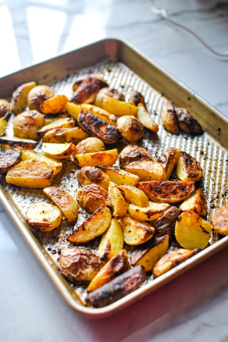 Easy Roasted Mini Potatoes How Long to Roast Mini Potatoes