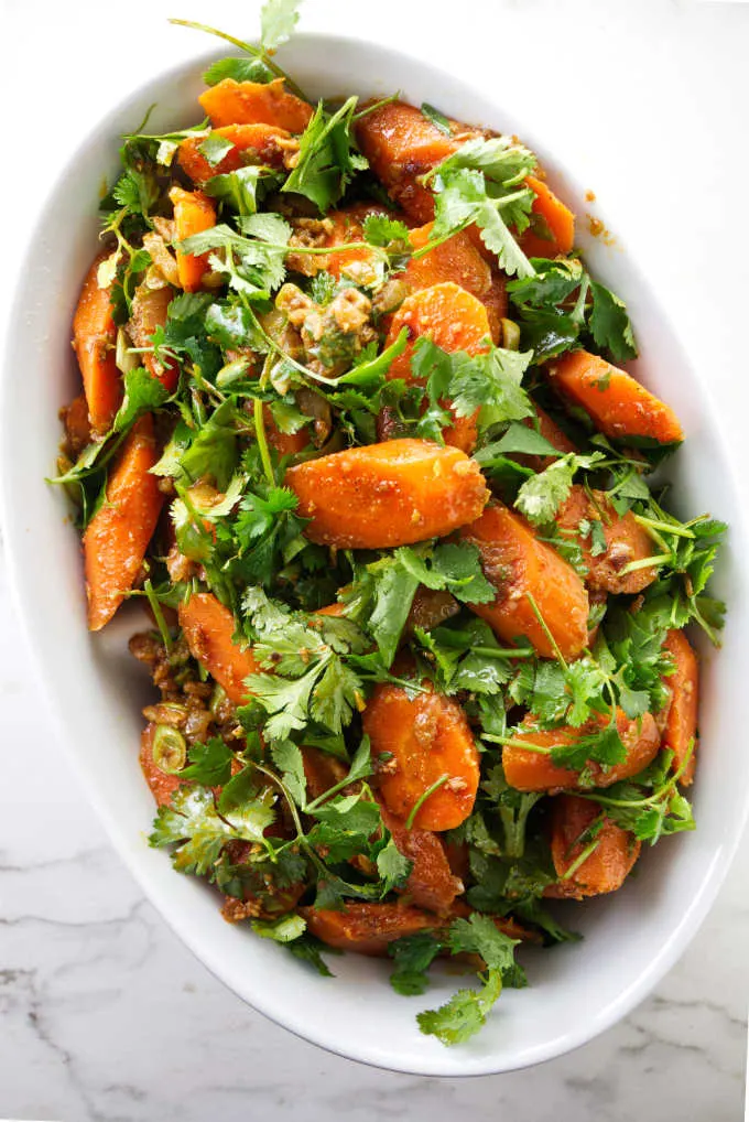 Spicy Moroccan Carrot Salad