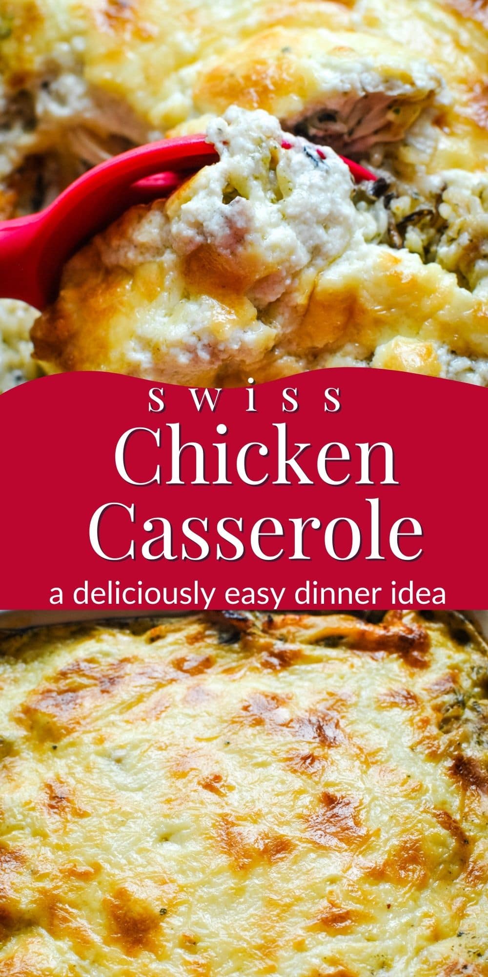 Swiss Chicken Casserole Creamy Swiss Chicken Bake