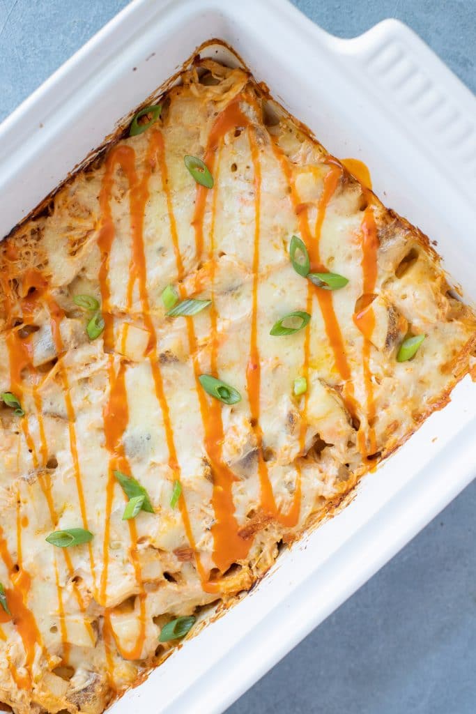 buffalo chicken casserole