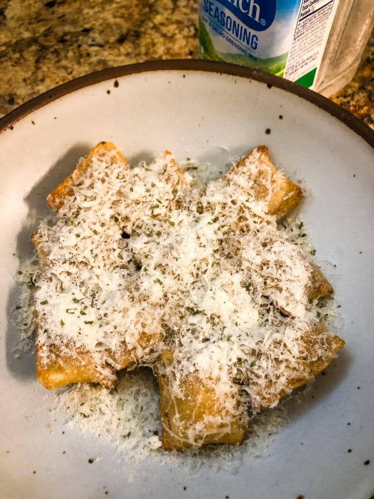 ranch pizza rolls from the air fryer