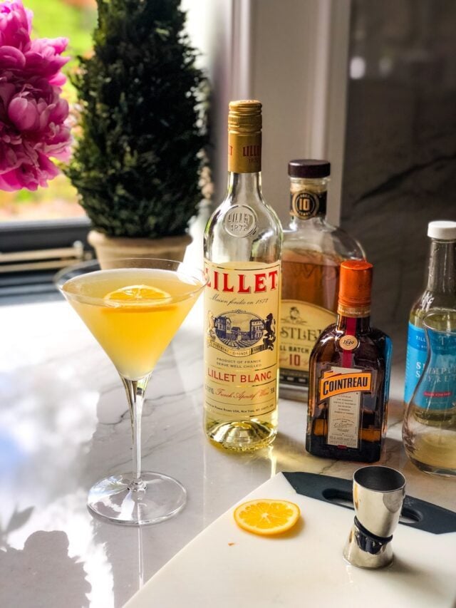 Lillet Sour Drink Recipe