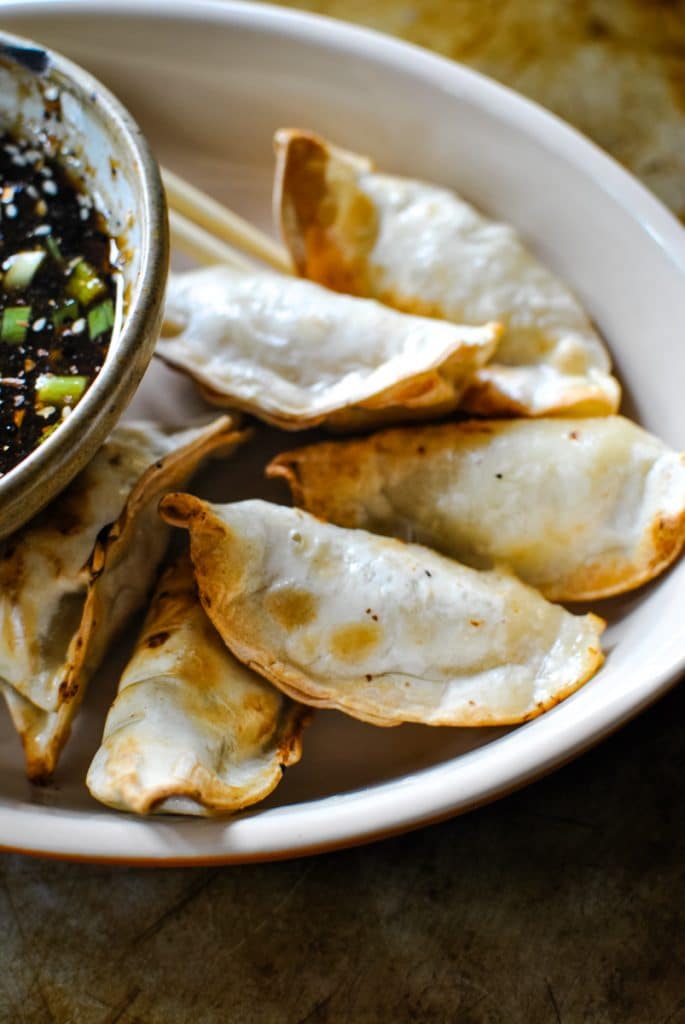 Frozen Dumplings in Air Fryer