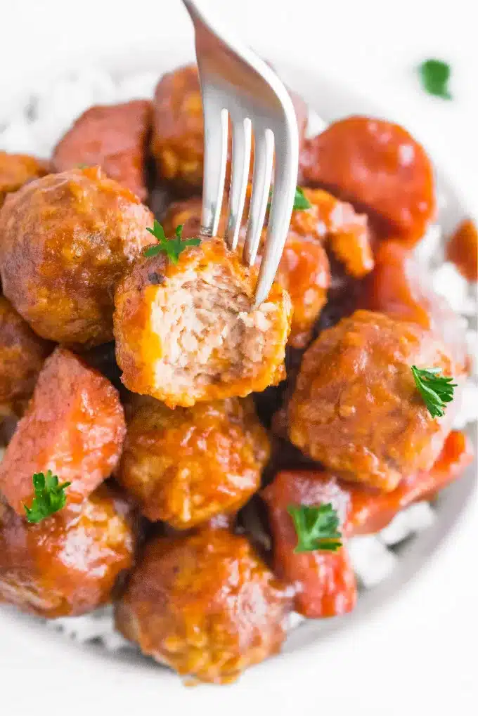 cranberry cocktail meatballs
