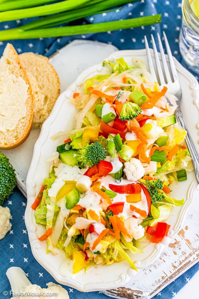vegetable chopped salad