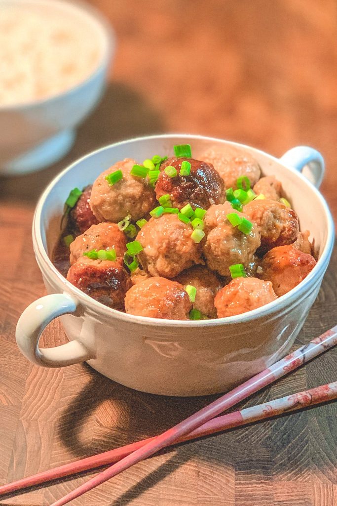 teriyaki chicken meatballs