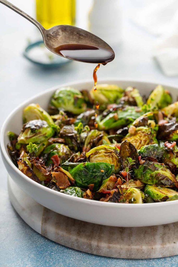 air fryer brussels sprouts