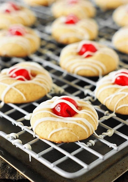 Cherry Almond Cookies