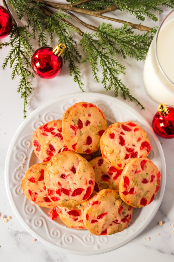 Cherry Christmas Cookies