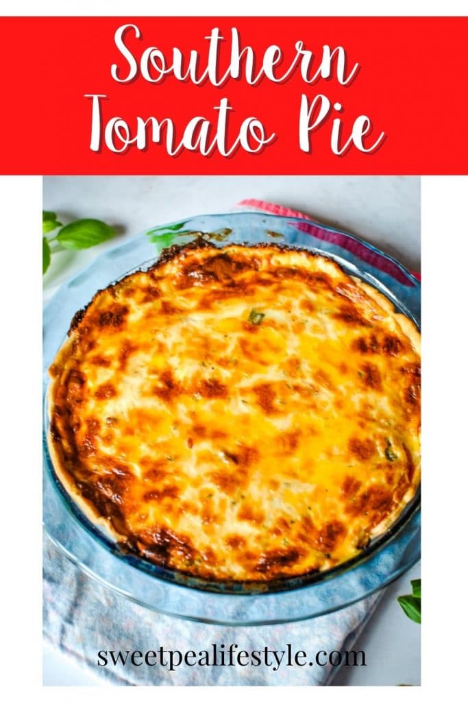 Southern Tomato Pie Recipe
