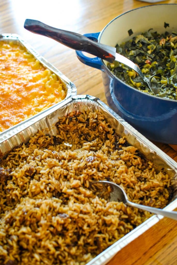 southern side dish recipes on a table