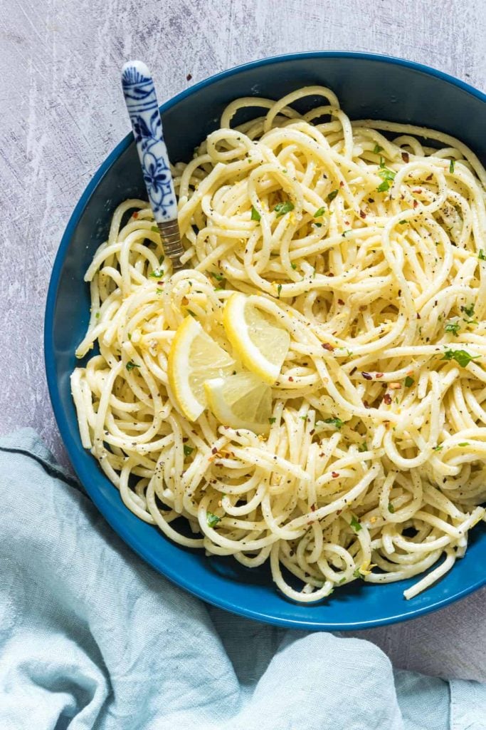 garlic butter pasta