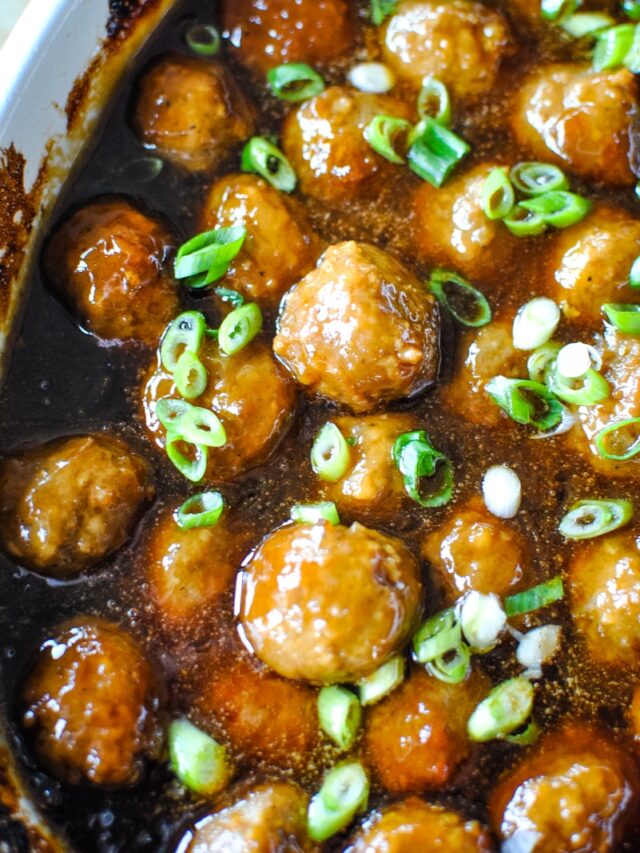3 Ingredient Meatballs (Easy Appetizer Recipe)