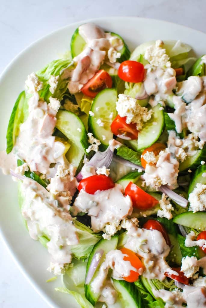 wedge salad for a crowd