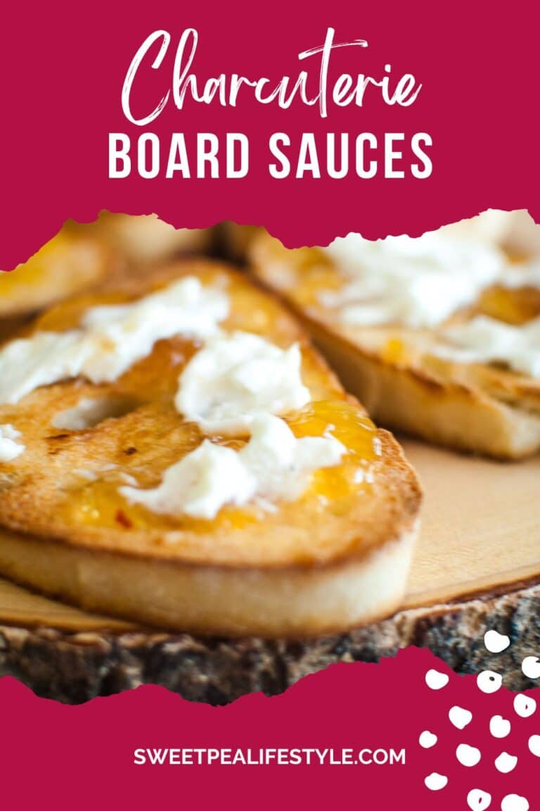 Charcuterie Board Sauces Sweetpea Lifestyle