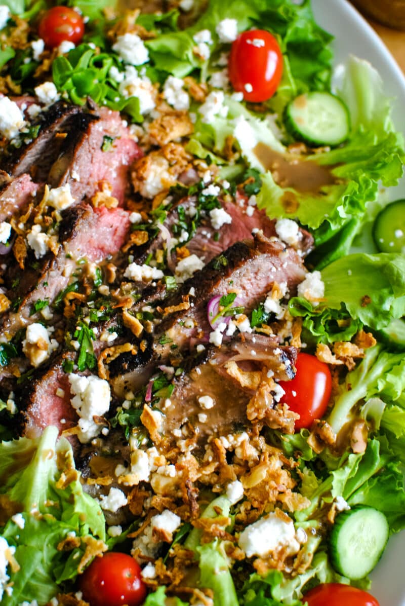 Simple Steak Salad Delicious Steak Salad Recipe