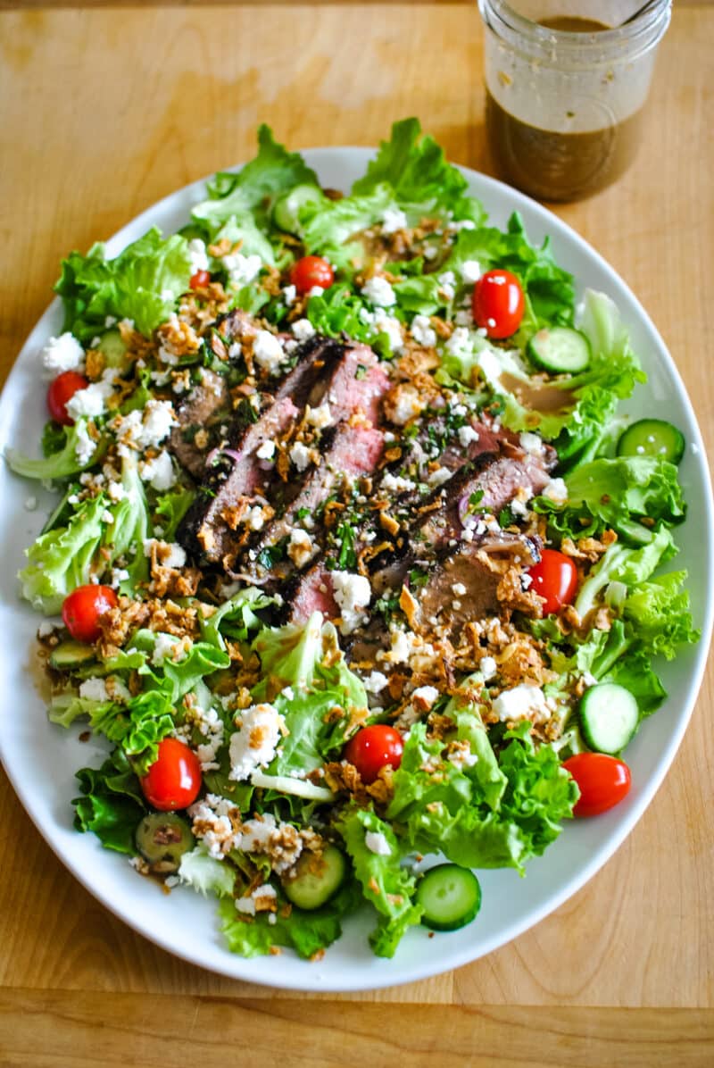 Simple Steak Salad | Delicious Steak Salad Recipe