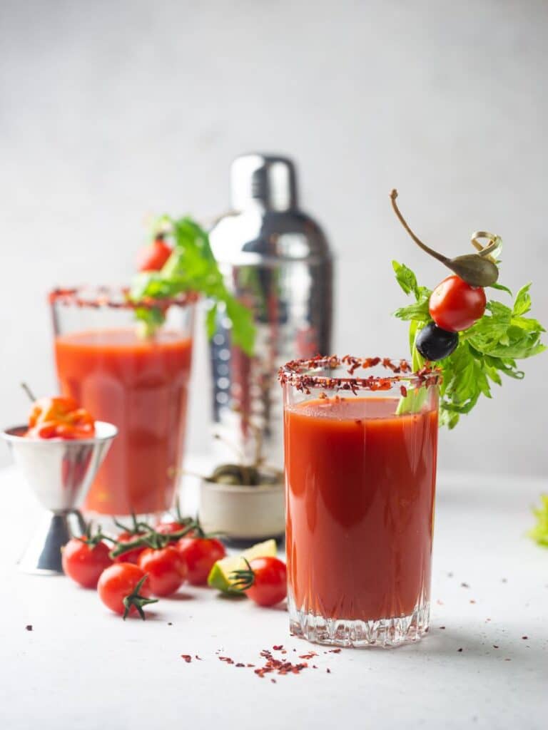 bloody mary tomato juice to serve with vodka
