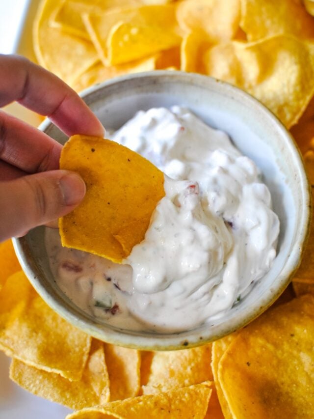 Quick and Easy 3 Ingredient Dip Recipe