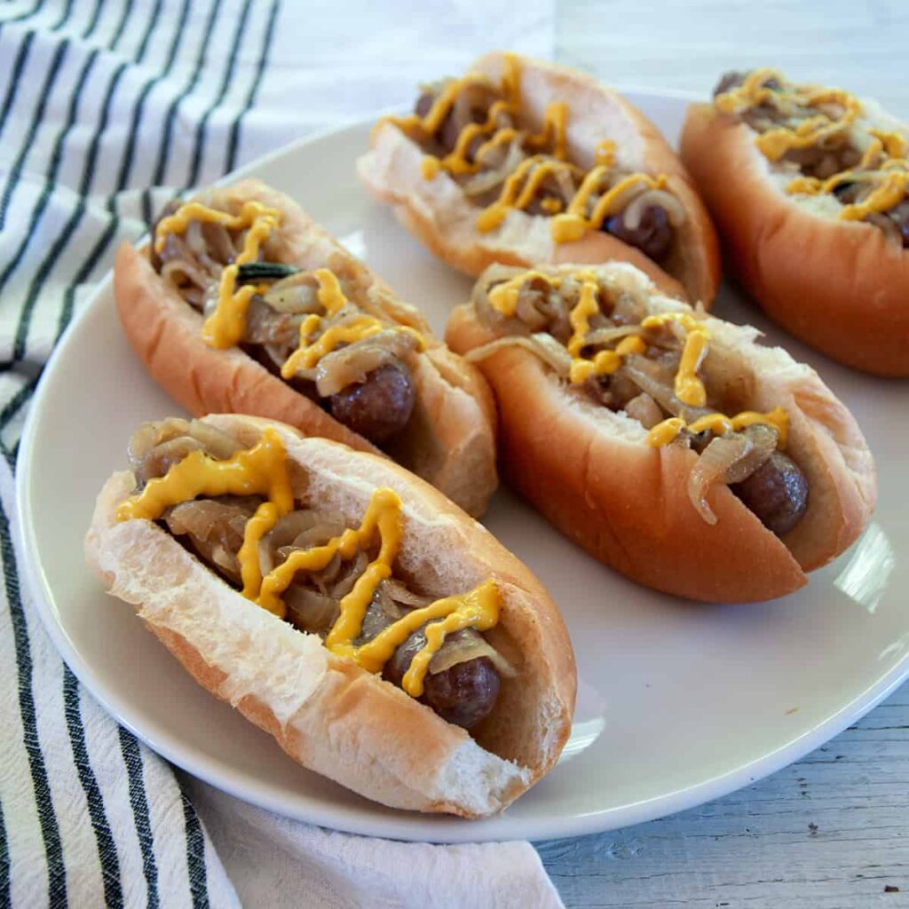 Grilled Brats on the Grill Recipe