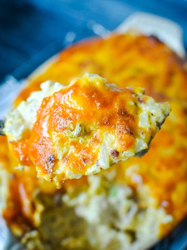 Easy Cheesy Cauliflower Casserole