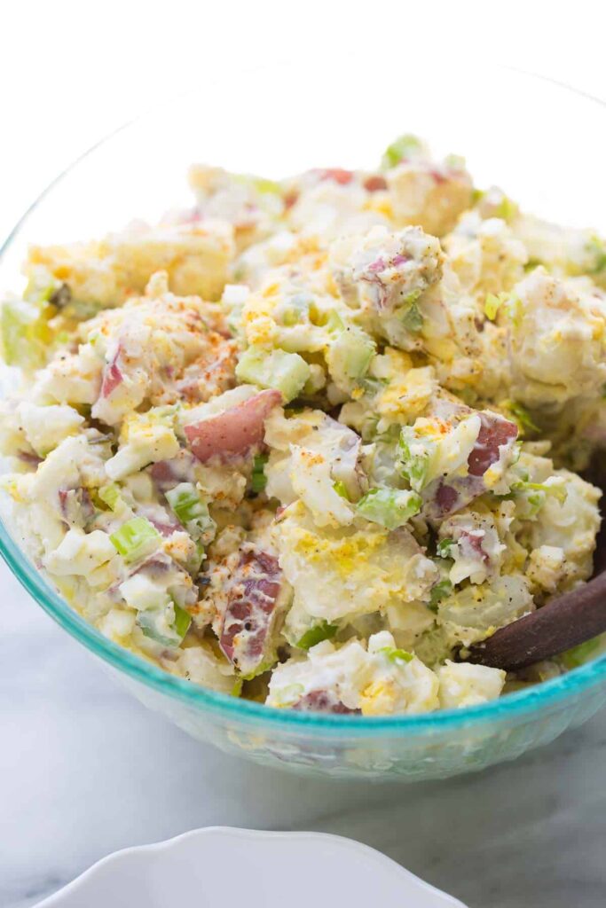 The best potato salad recipe for blts.