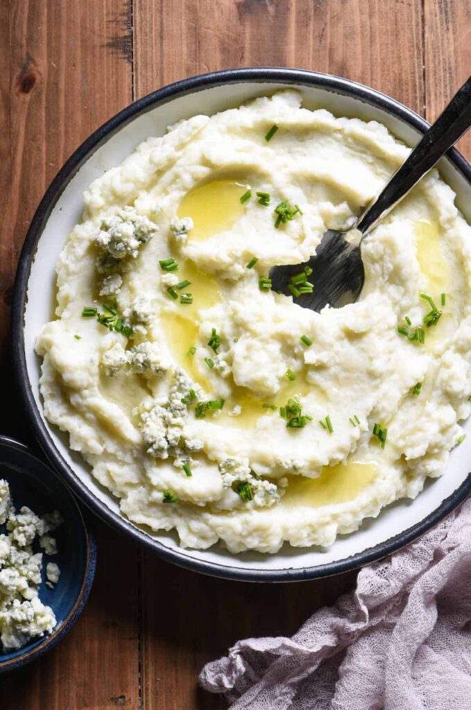 blue cheese mashed potatoes