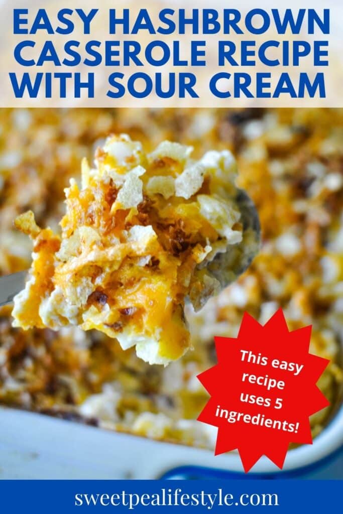 Easy Hash Brown Casserole Recipe with Sour Cream