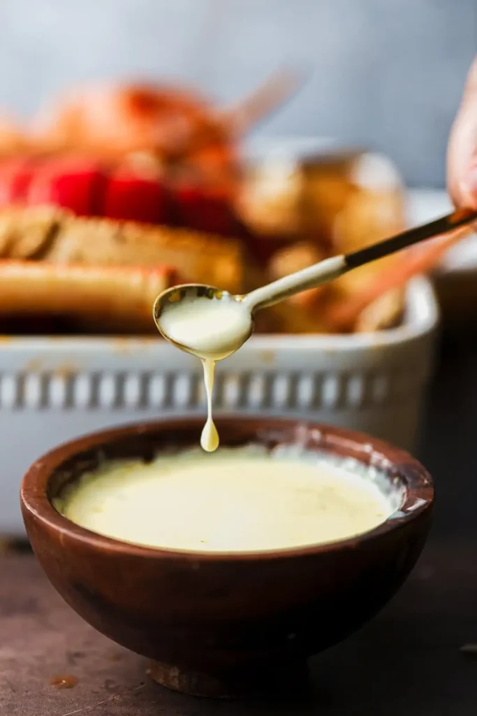 garlic butter seafood dip