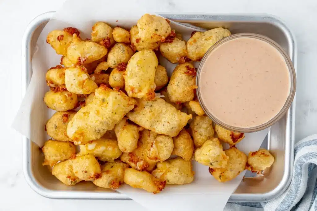 fried cheese curds recipe